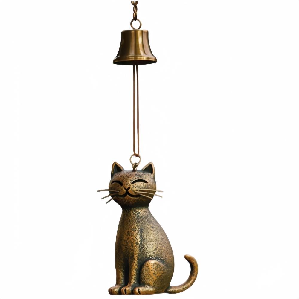 Carillon à vent pour chat, décoration de jardin Type B MCBOSON - Image 1
