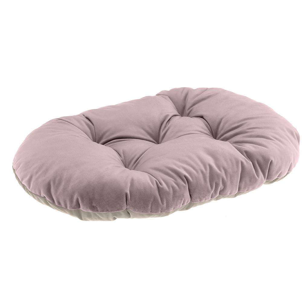 Ferplast - Ferplast coussin pour chiens et chats PRINCE 45/2, petit lit rembourré pour animaux, double-face, 43x30 cm, rose - Imagen 1
