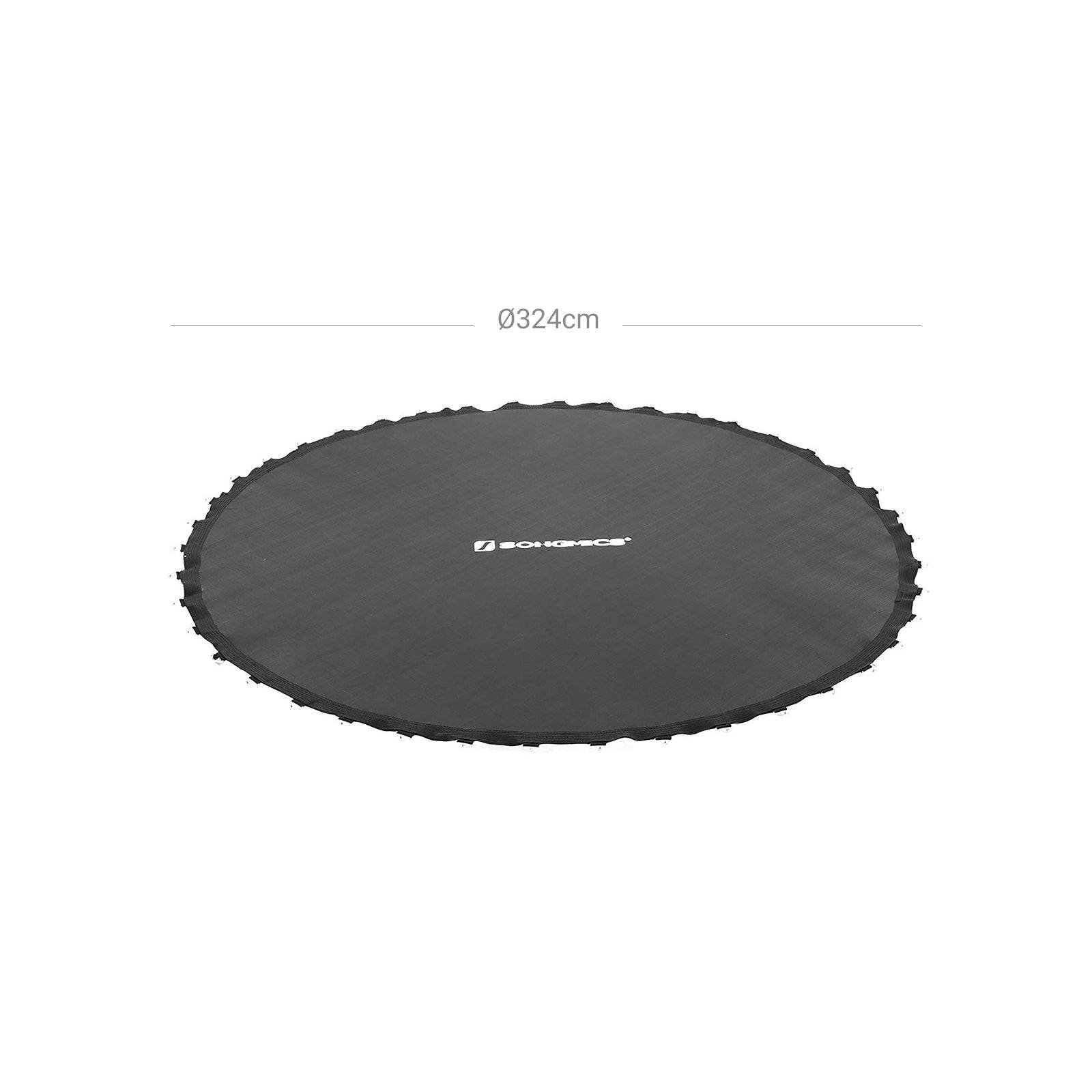 Tapis de saut pour trampoline pièce de rechange convient pour un trampoline de diamètre de 366 cm 72 anneaux noir - Image 4