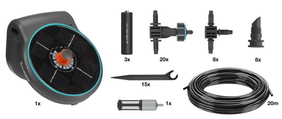 Gardena - Solution d'arrosage automatique solaire aquaBloom Gardena - Imagen 5