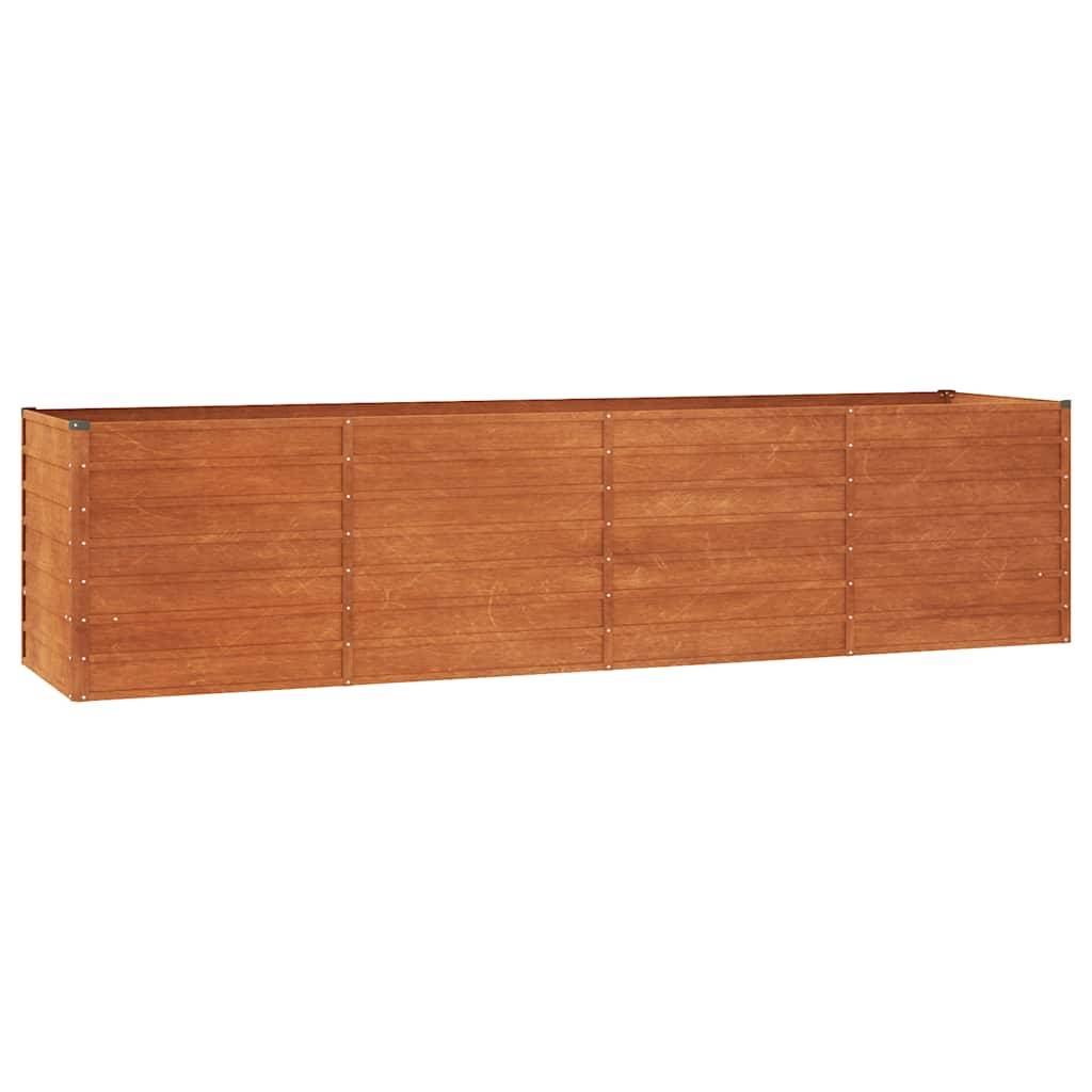 ComfortXL - Très grand potager surélevé acier Corten hauteur 77cm 320x80x77cm – ComfortXL Outdoor Living - Image 2
