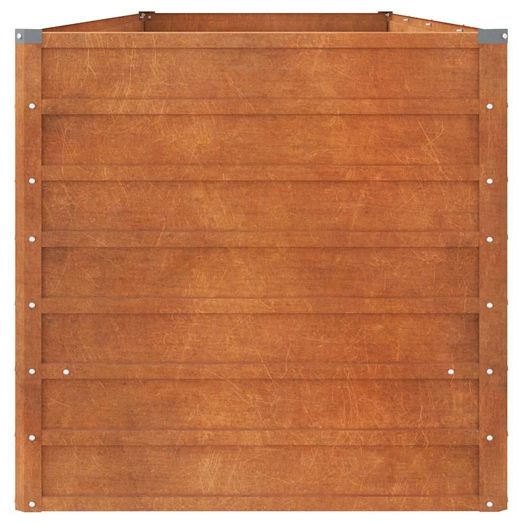 ComfortXL - Très grand potager surélevé acier Corten hauteur 77cm 320x80x77cm – ComfortXL Outdoor Living - Image 5