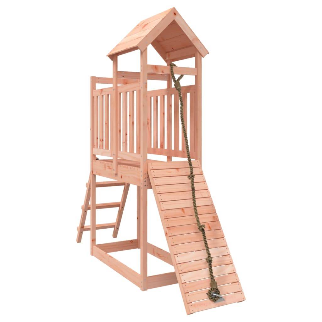 Helloshop26 - Maisonnette de jeu avec mur d'escalade 229 x 64 x 214 cm bois massif douglas - Imagen 1