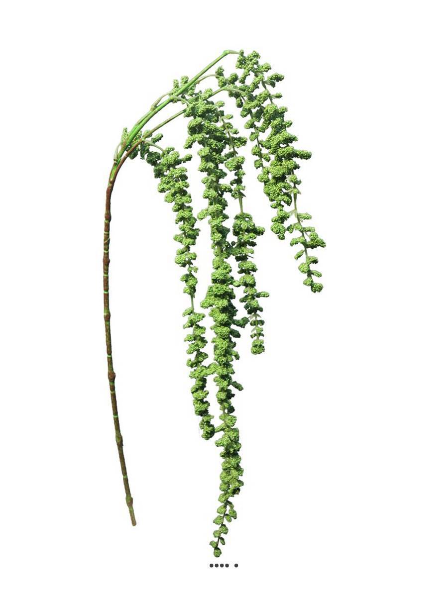 Amarante artificielle retombante, L 105 cm Vert - BEST - couleur: Vert - Image 2