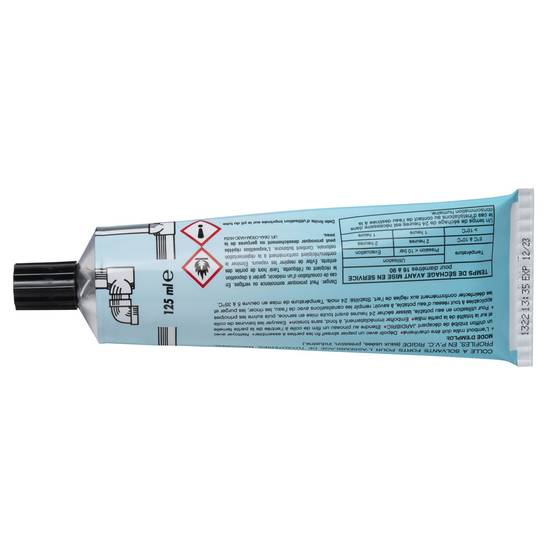 Jardibric - Tube de Colle PVC à Solvants (125 ml) - Parfait pour l'Assemblage Solide et Durable de Tuyauteries PVC dans Vos Projets de Plomberie ou d'Arrosage. - Image 3