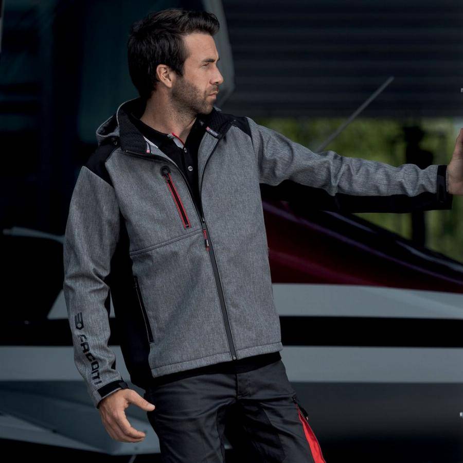 Facom - Veste softshell FACOM Trial Noir/Gris Taille XL - FXWW2020E-XL - Imagen 3