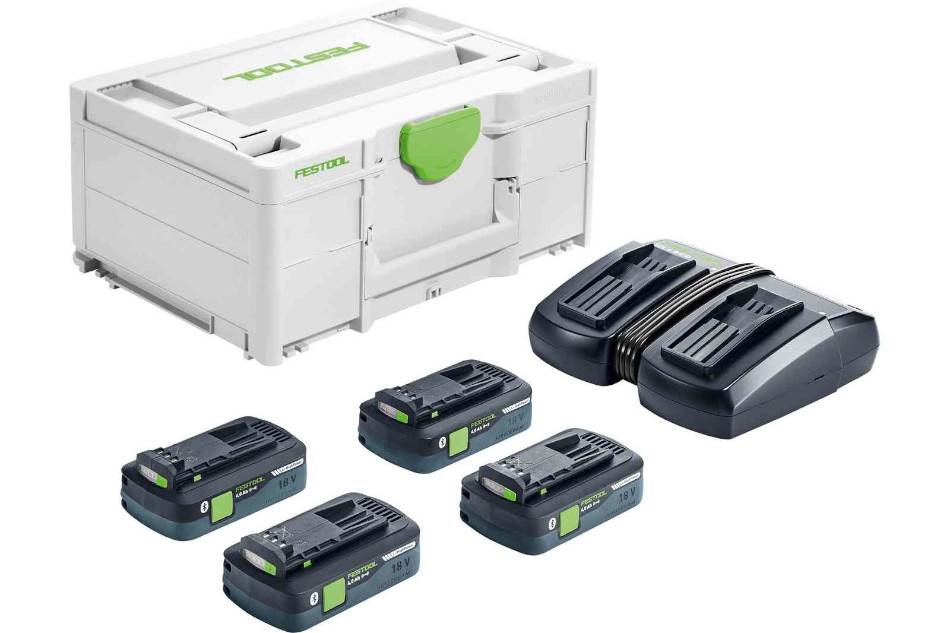 Festool - Set énergie 18V SYS 4X4 / TCL 6 DUO + coffret SYSTAINER 3 - FESTOOL - 577104 - Imagen 1