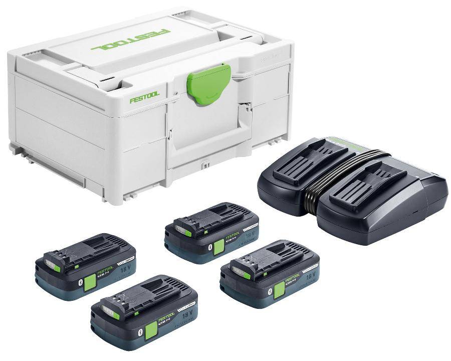 Festool - Set énergie 18V SYS 4X4 / TCL 6 DUO + coffret SYSTAINER 3 - FESTOOL - 577104 - Imagen 6