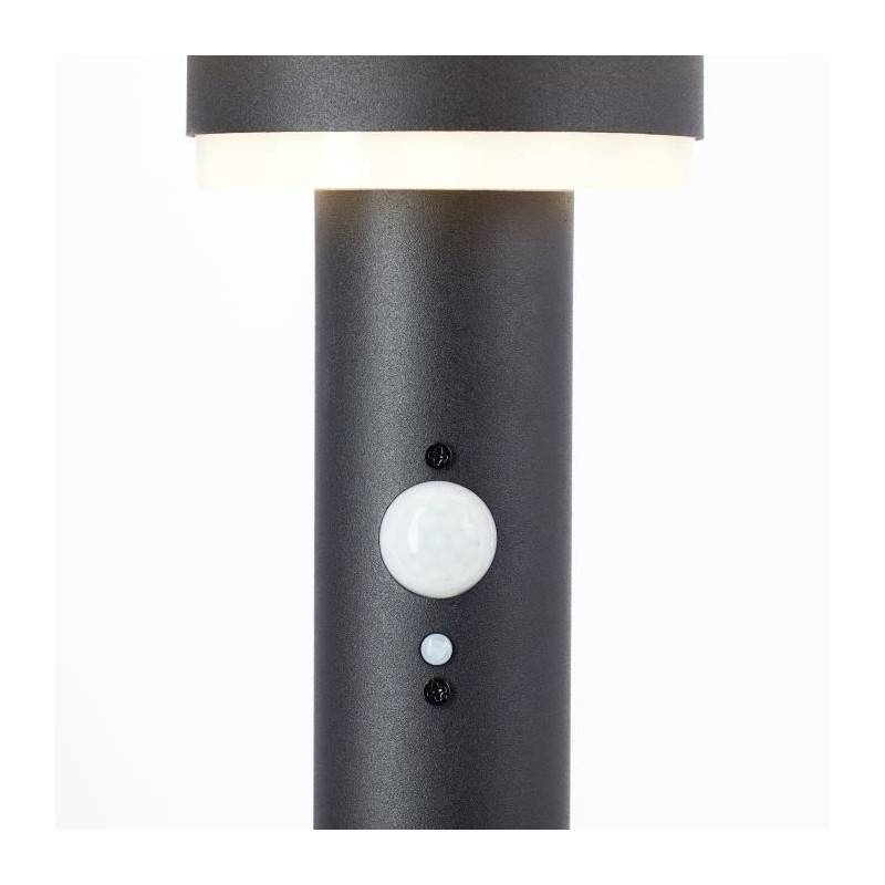Brilliant - Potelet Extérieur - Brilliant - Garvina - Led Et Solaire - Détecteur De Mouvement - Acier Inoxydable Et Plastique - 4 W - Noir - Imagen 3