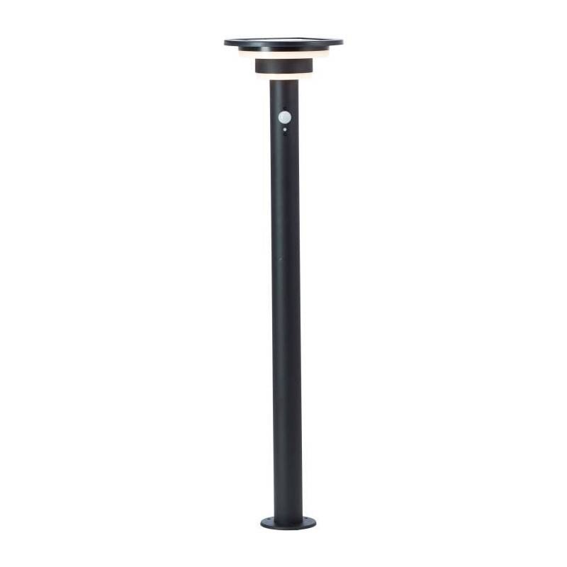 Brilliant - Potelet Extérieur - Brilliant - Garvina - Led Et Solaire - Détecteur De Mouvement - Acier Inoxydable Et Plastique - 4 W - Noir - Imagen 4