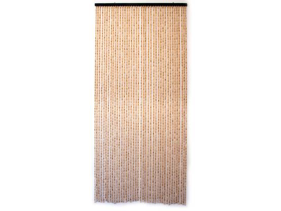 Morel - Rideau de porte en bambou et perle de bois - Morel - Image 1