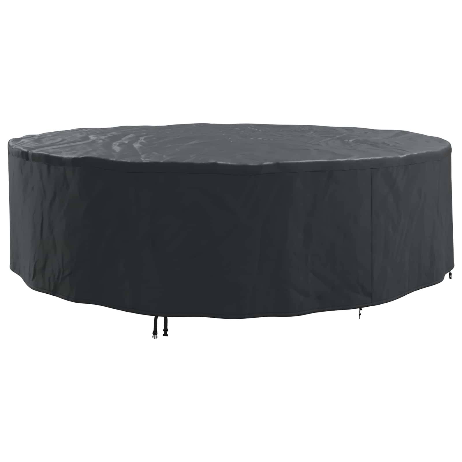 Housse de meuble tissu Oxford noir 320 x 320 x 105 cm - PANGIVO - Image 2