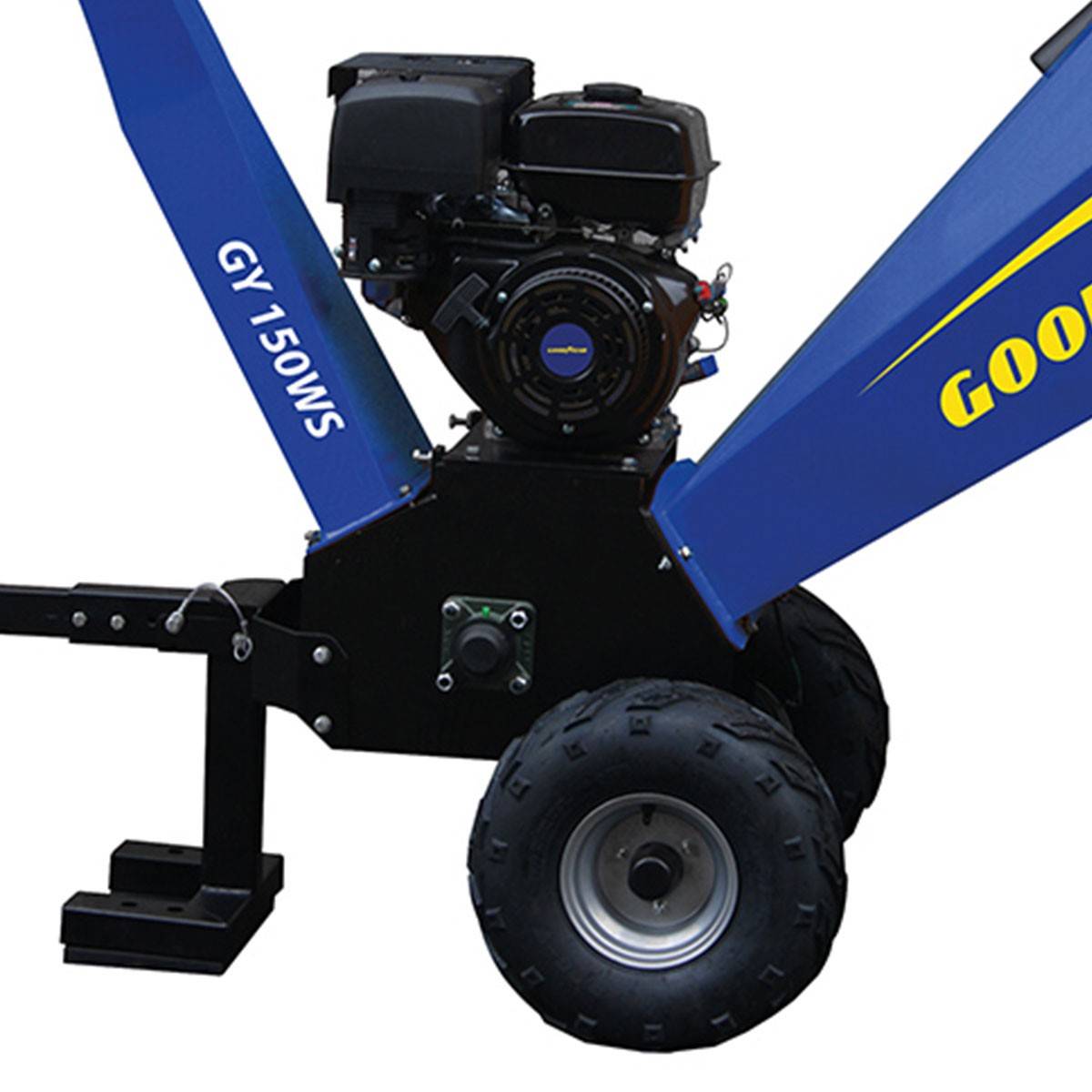 Broyeur de végétaux thermique 15CV Branches Ø12cm Max Démarrage manuel GOODYEAR - Imagen 6