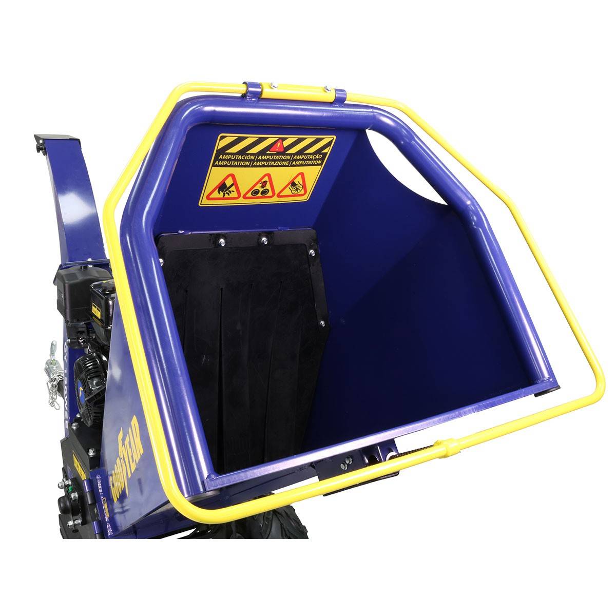 Broyeur de végétaux thermique 15CV Branches Ø12cm Max Démarrage manuel GOODYEAR - Imagen 3