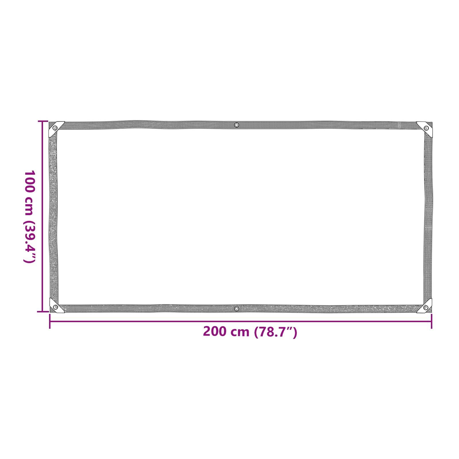 Vidaxl - Couverture pour plantes 1 x 2 m PE Translucide vidaXL 3429307 - Image 3
