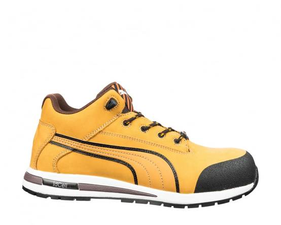 Chaussures de sécurité Dash S3 HRO SRC - T.42 - cuir brun - PUMA SAFETY - 633180407000042 - Image 1