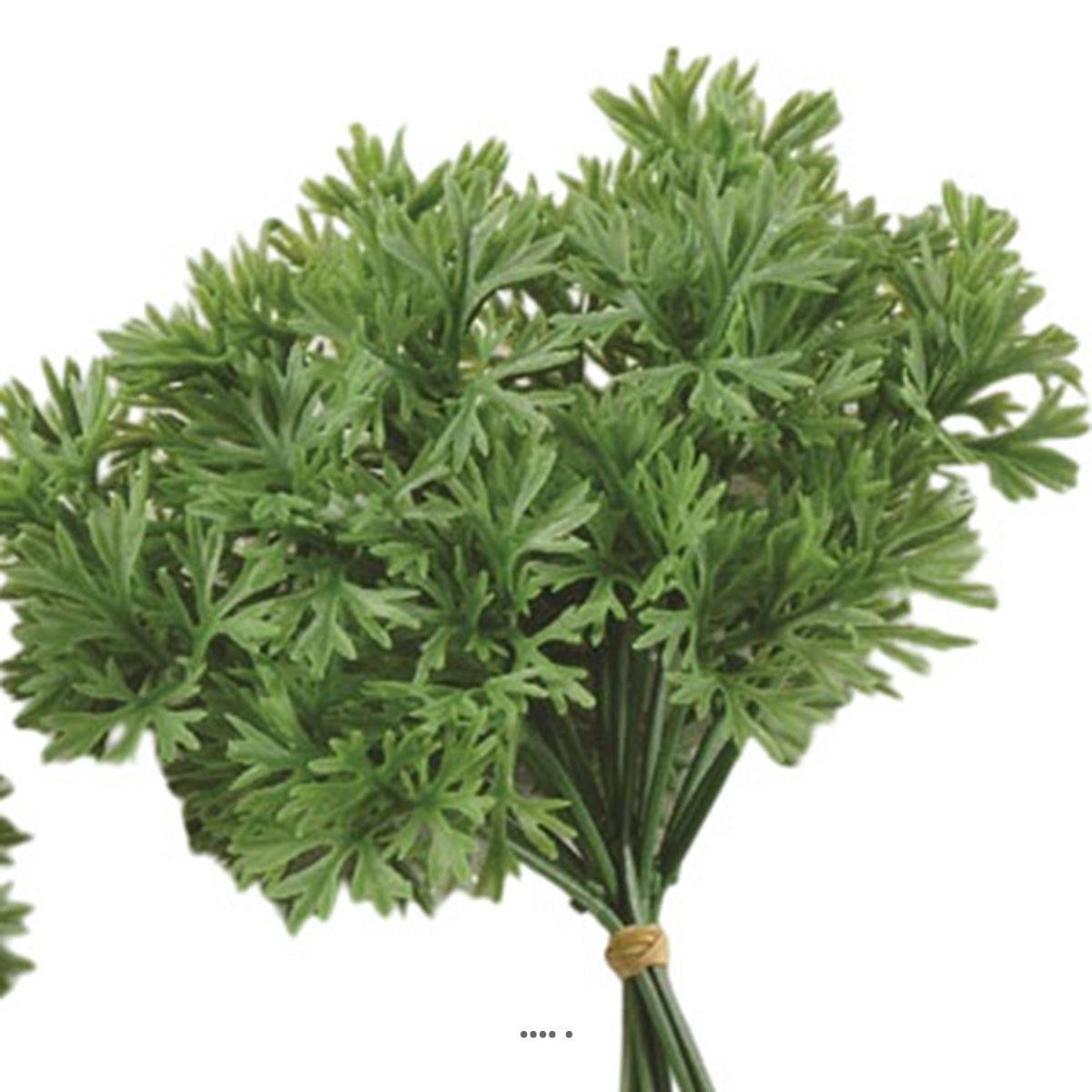 Artificielles - Bouquet de persil artificiel X 12 en Plastique soufflé H 220x50 mm - Imagen 3