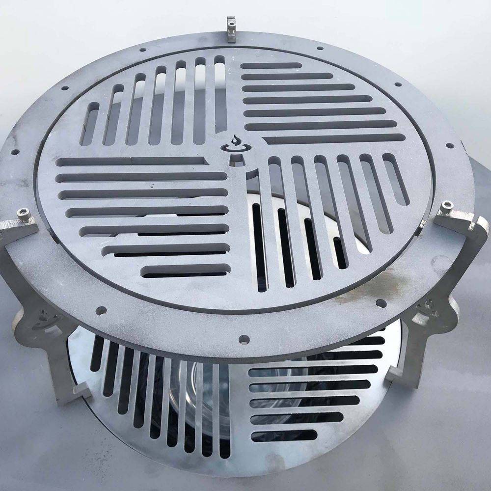 Remundi - Réhausse de grille pour barbecue brasero 35 cm - Imagen 4