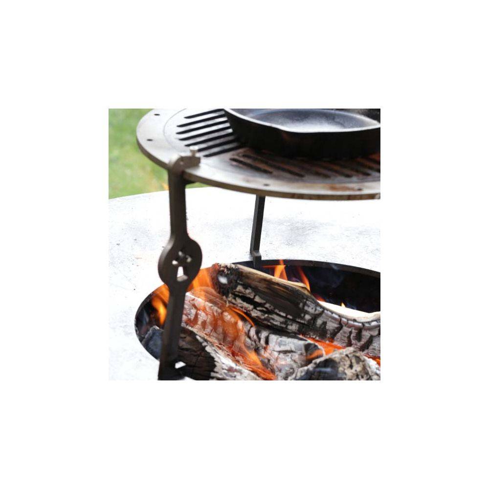 Remundi - Réhausse de grille pour barbecue brasero 35 cm - Imagen 2