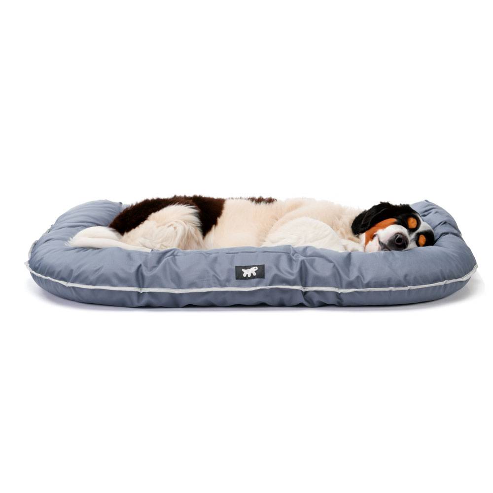 Ferplast - Ferplast Panier Chien Coussin Chien Grande Taille Tissu anti-rayures Lavable à 30°C.Matelas pour chien imperméable 120 x 80 x 13,5 cm.Gris - Imagen 4