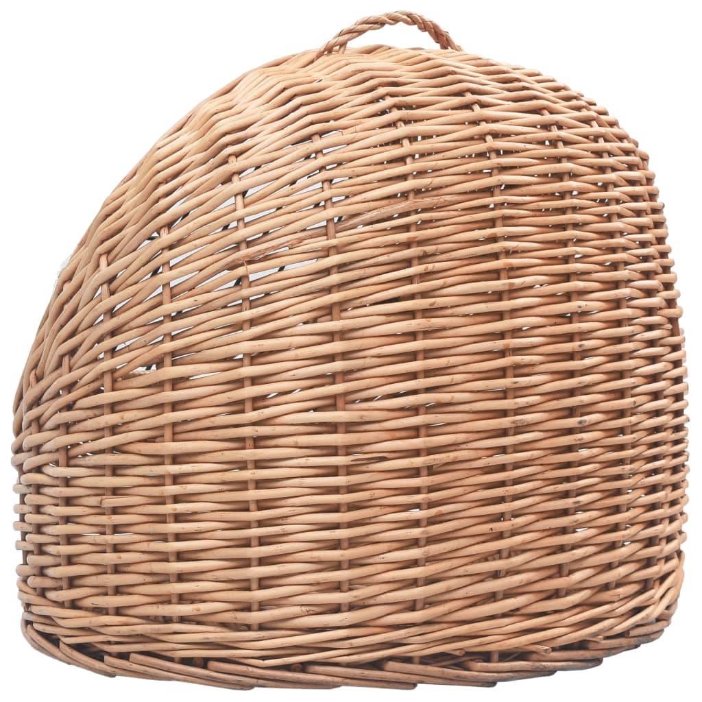 Vidaxl - Cage de transport pour chats 45x35x35 cm Saule naturel vidaXL 170907 - Imagen 8
