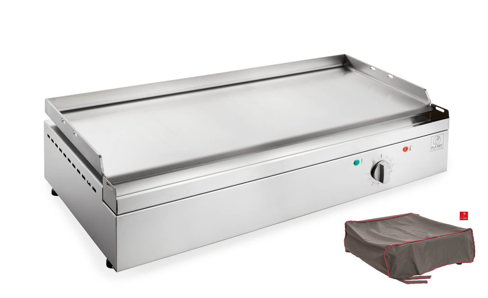 Plancha Planet - Plancha CHEF 80 ELEC - Lisse + Housse PLANET - Image 1