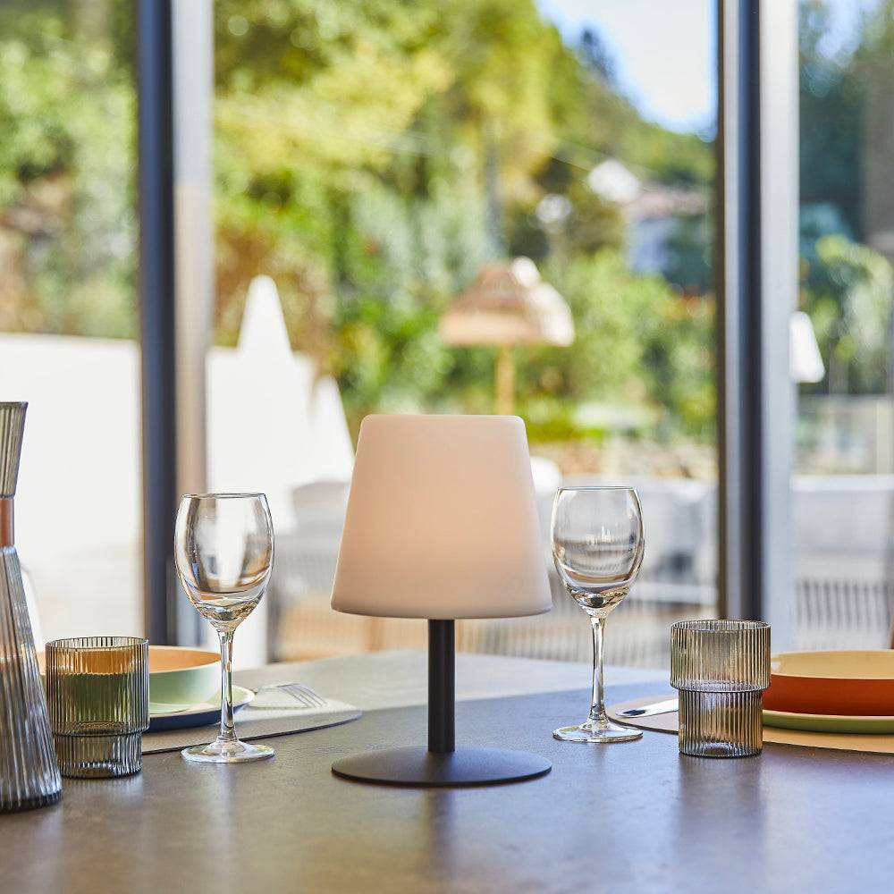 Lumisky - Lampe de table sans fil STANDY MINI Noir H25cm - Imagen 3