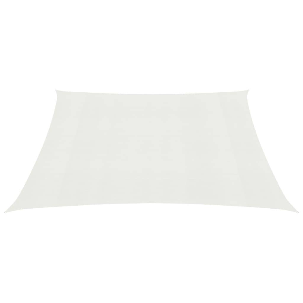 Helloshop26 - Voile d'ombrage 160 g/m² PEHD 2,5 x 2,5 m blanc - Imagen 2