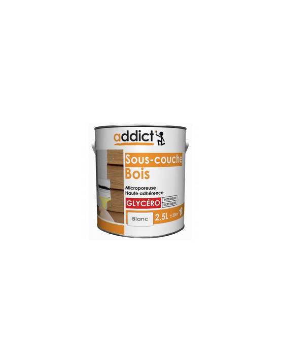 Peinture Sous-couche Bois 2.5l Blanc - Addict - Image 2