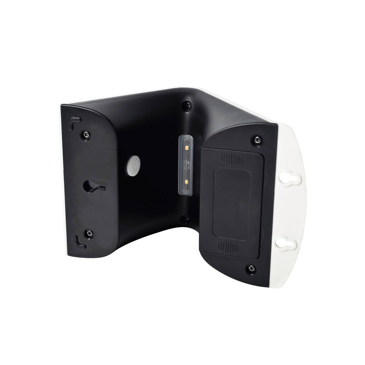 Projecteur Led Mural Batterie lithium 2 Ah - 3.7 V Solaire NOIR Détecteur de mouvements 3.2W 400 Lm ASLO - Imagen 2