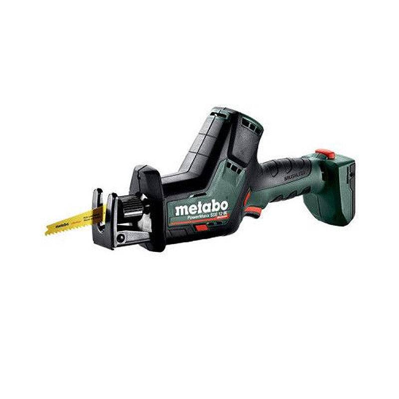 Metabo - Scie sabre 12V SSE 12 BL - METABO - 602322860 - sans batterie ni chargeur, carton Metabo