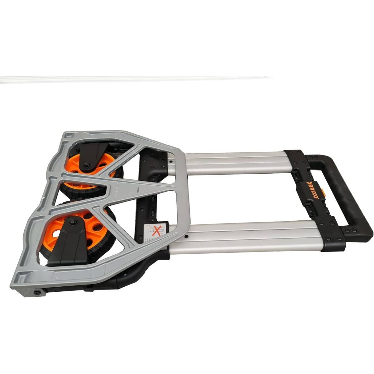 Chariot diable pliable 125kg Aluminium Professionnel KOMPACT BRIXO - Image 5