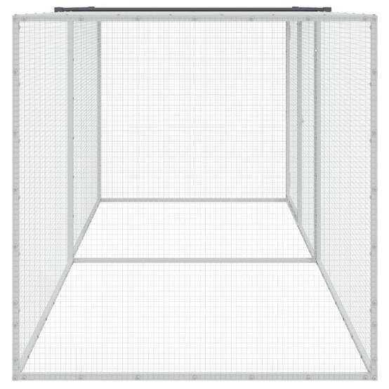 Vidaxl - Cage à poulets avec toit anthracite 203 x 98 x 90 cm Acier galvanisé vidaXL 3189039 - Image 5