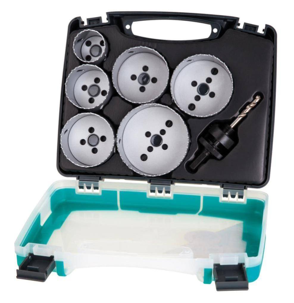 Wolfcraft - Coffret électricité Diam.40/54/65/68/74/86 mm WOLFCRAFT - Imagen 2
