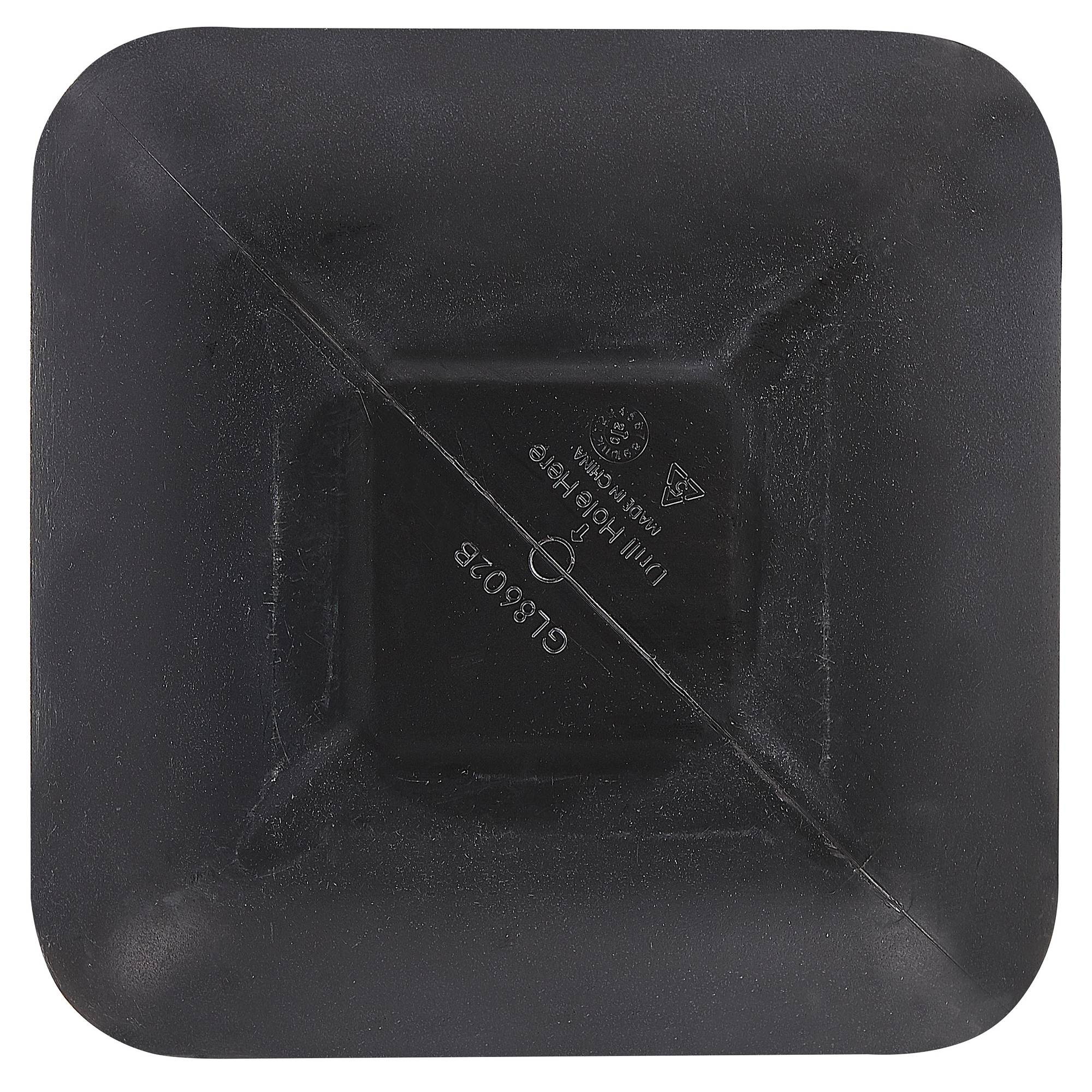 Beliani - Pot de Fleurs Cache-pot Carré 38x38 cm Noir Matières Résistantes Idéal pour Intérieur et Extérieur au Style Moderne et Scandinave Beliani - Imagen 6