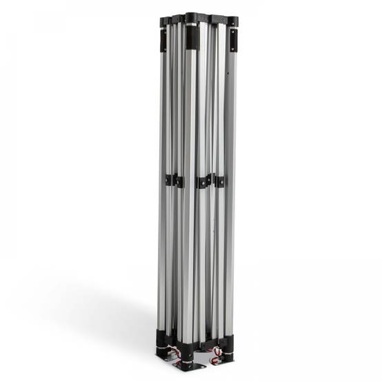 Oviala - Tente pliante 3x3m et 4 poids de lestage rouge PRO 40 - Oviala - Image 3