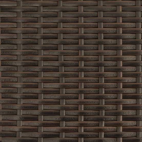 Canapé Extérieur 2 Personnes Rotin Synthétique avec Tabourets Assortis – Salon Jardin Brun – ComfortXL Outdoor Living - Image 8