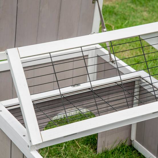 Enclos pour tortue bois de sapin naturel 91.5 x 61 x 33 cm - PANGIVO - Image 10