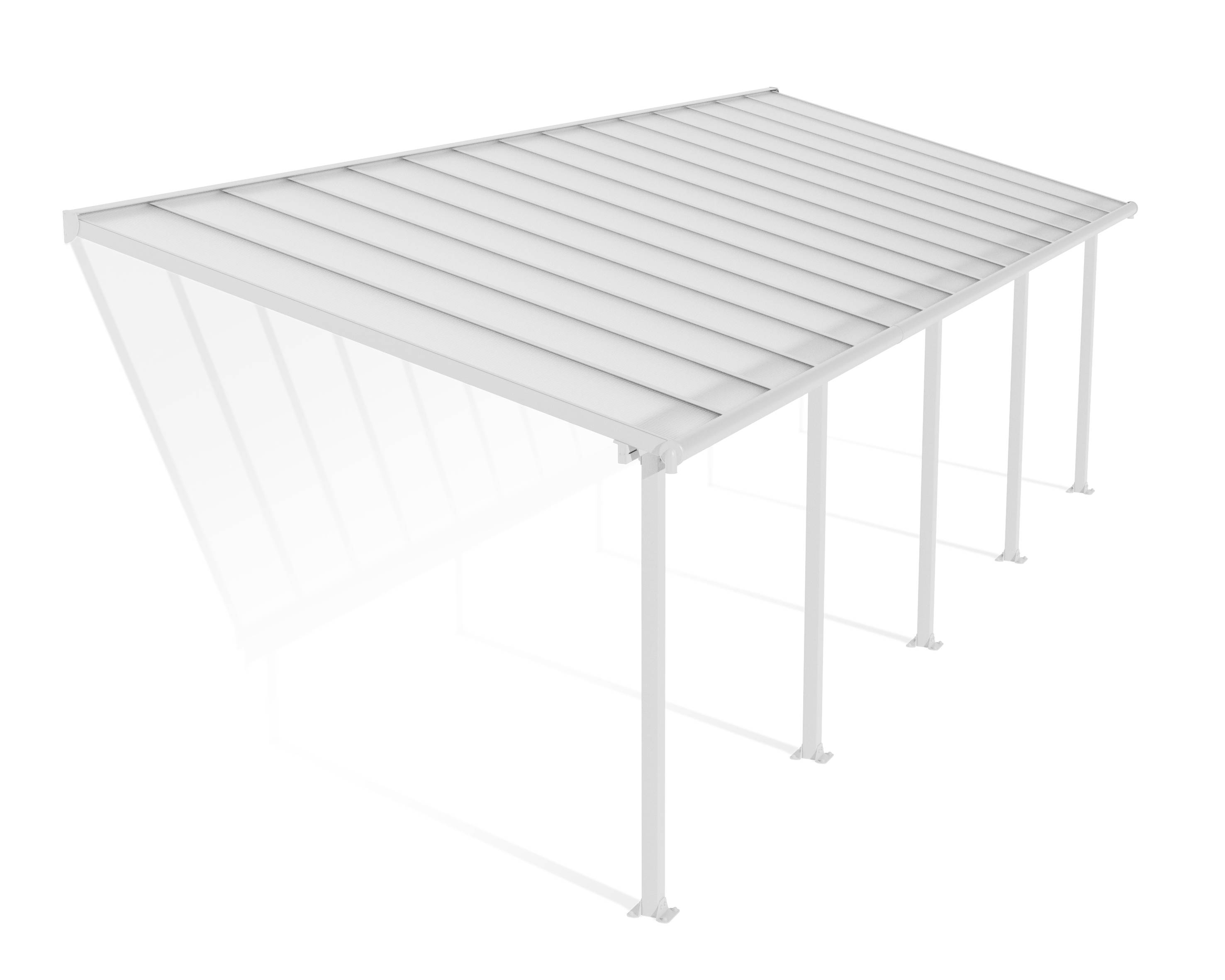 Canopia - Canopia Pergola Olympia 3X9,2 Blanche - Imagen 1