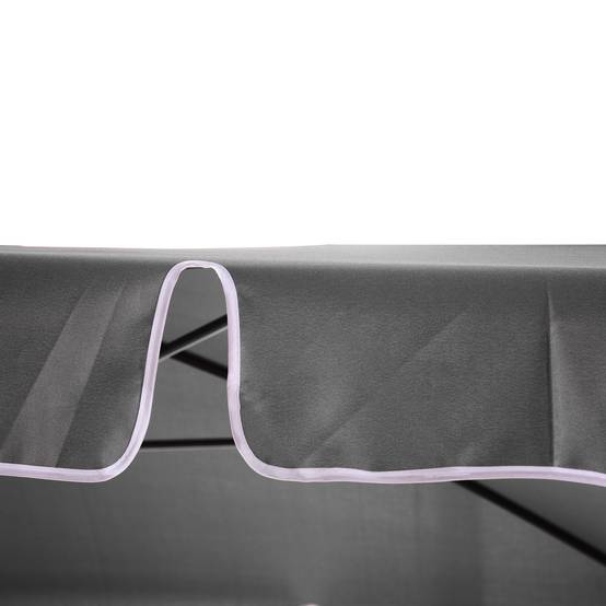 PANGIVO - Parasol inclinable en aluminium et acier gris 198 x 130 x 245 cm - PANGIVO - Image 10
