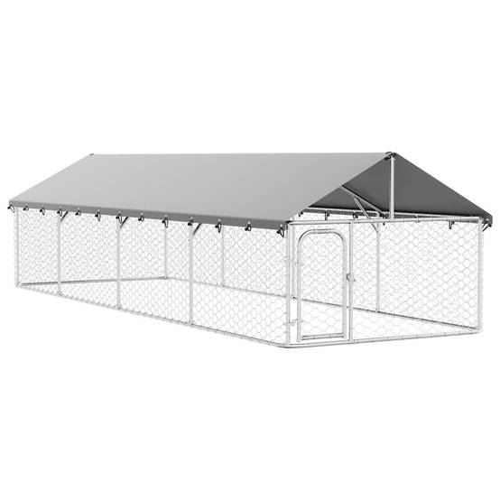 Vidaxl - Chenil extérieur avec toit 600x200x150 cm vidaXL 171500 - Image 2