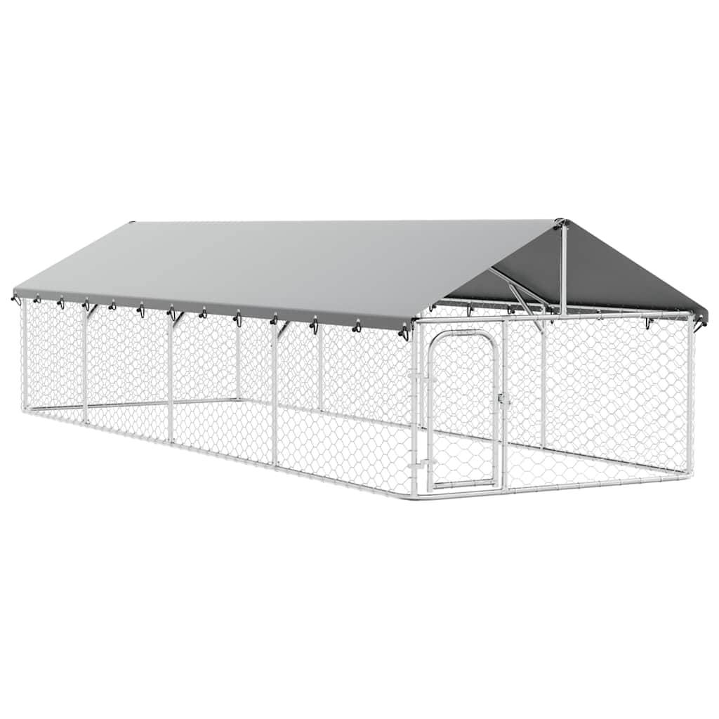 Vidaxl - Chenil extérieur avec toit 600x200x150 cm vidaXL 171500 - Image 2