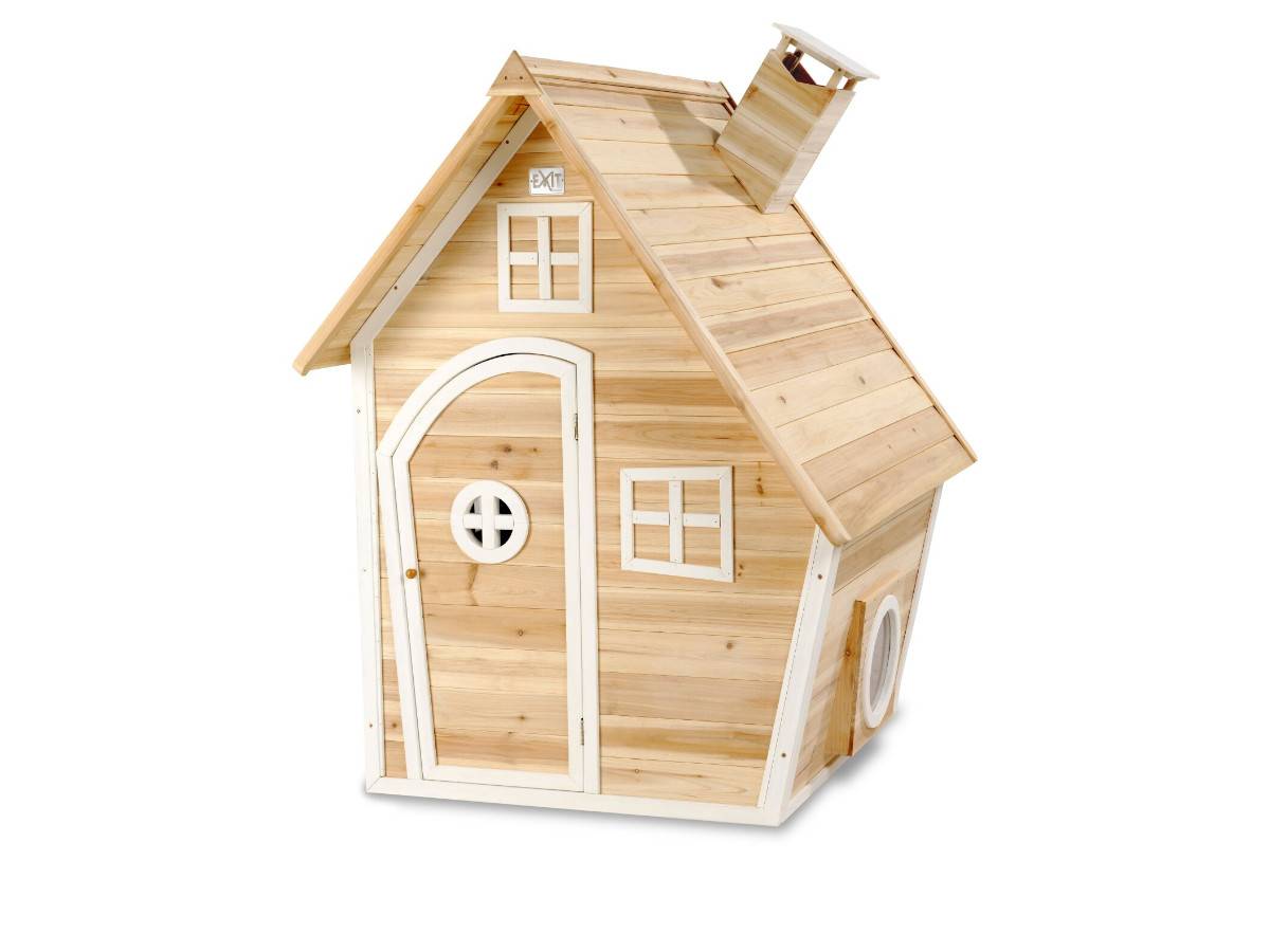 Exit Toys - Maisonnette en bois pour enfants Fantasia 100 Naturel - Exit Toys - Imagen 1