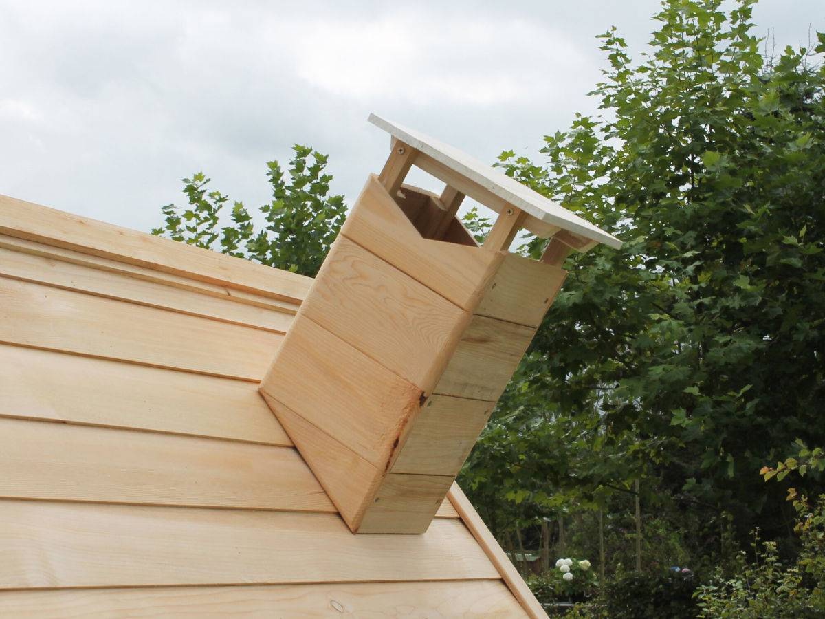 Exit Toys - Maisonnette en bois pour enfants Fantasia 100 Naturel - Exit Toys - Imagen 3
