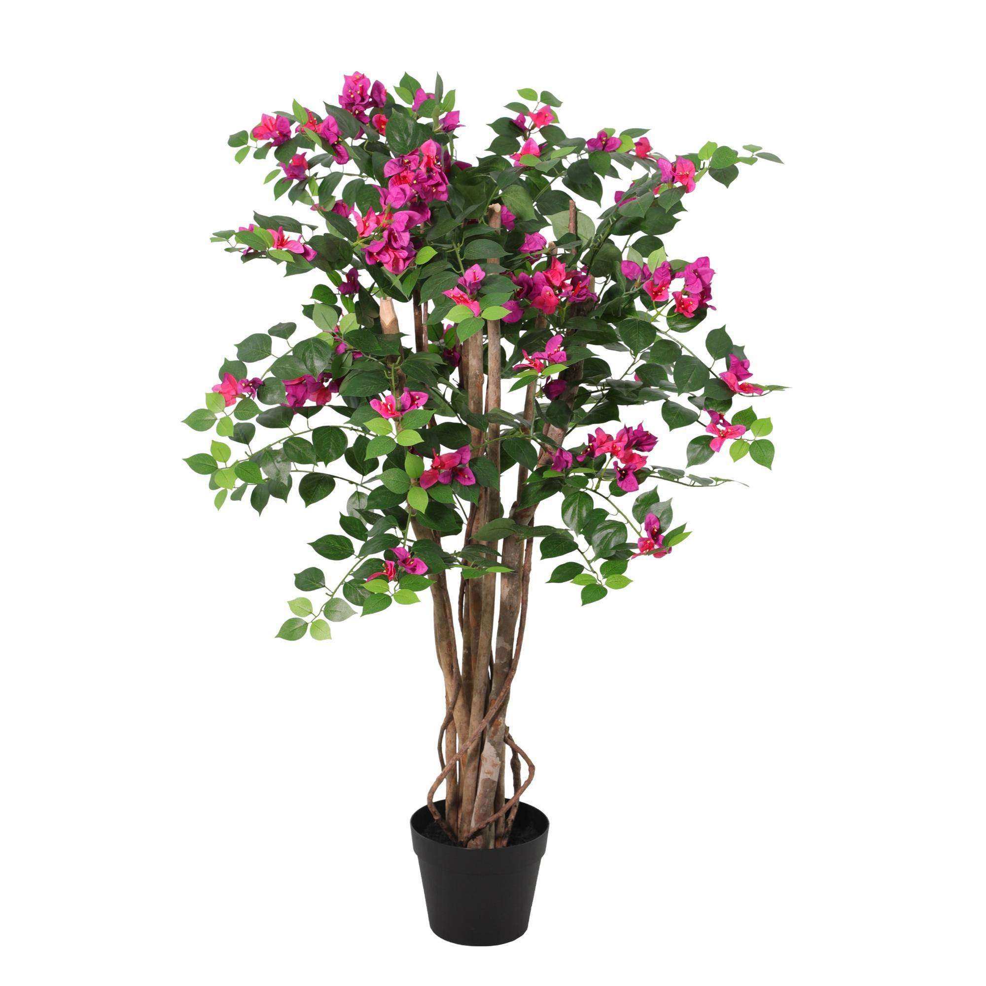 PANGIVO - Plante artificielle plastique rose 50 x 50 x 120 cm - PANGIVO - Image 1