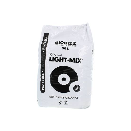 Terreau LIGHT.MIX en sac de 50 litres - Sans tourbe - BIOBIZZ - Image 1