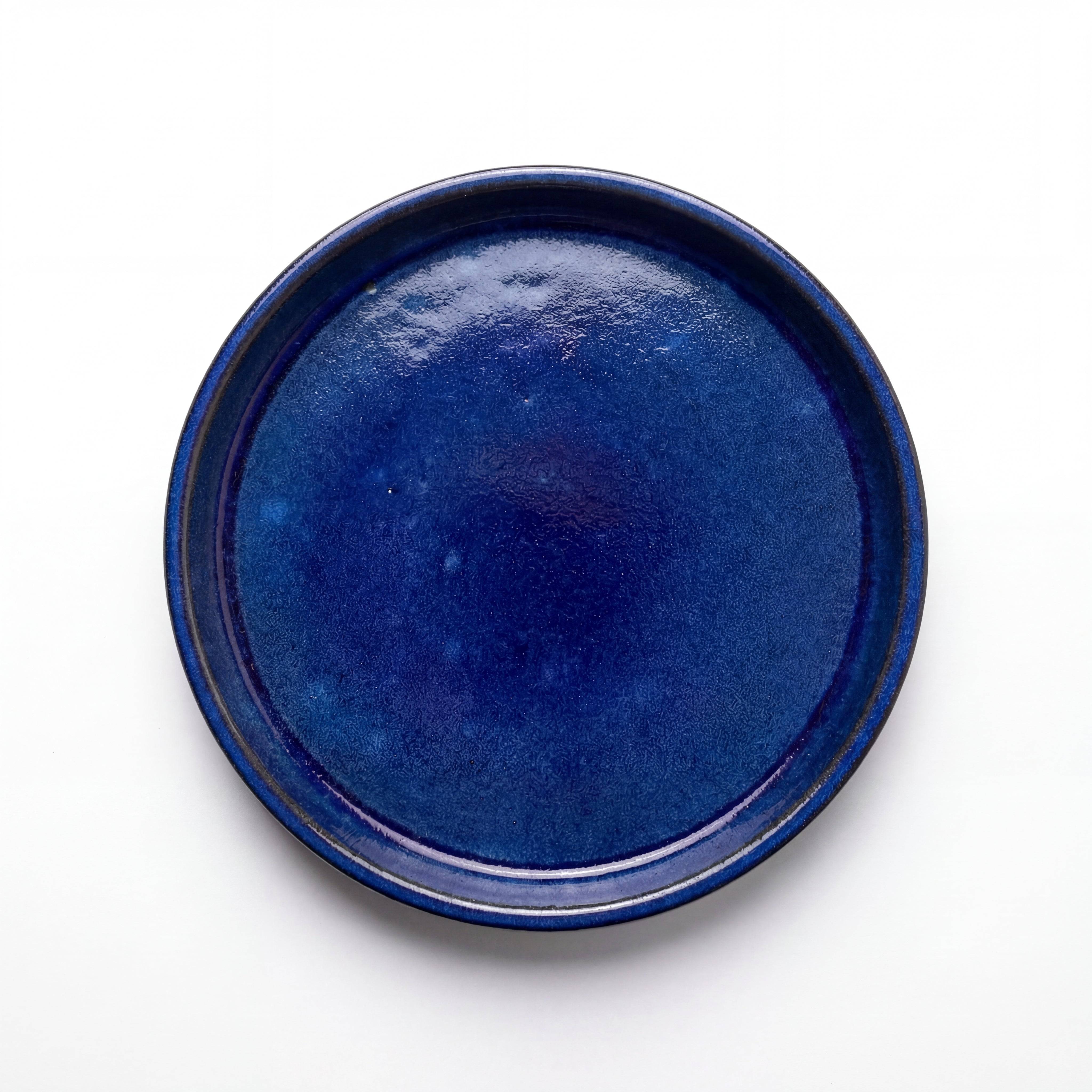 Provencelia - Soucoupe ronde 24cm bleu majorelle - Image 1