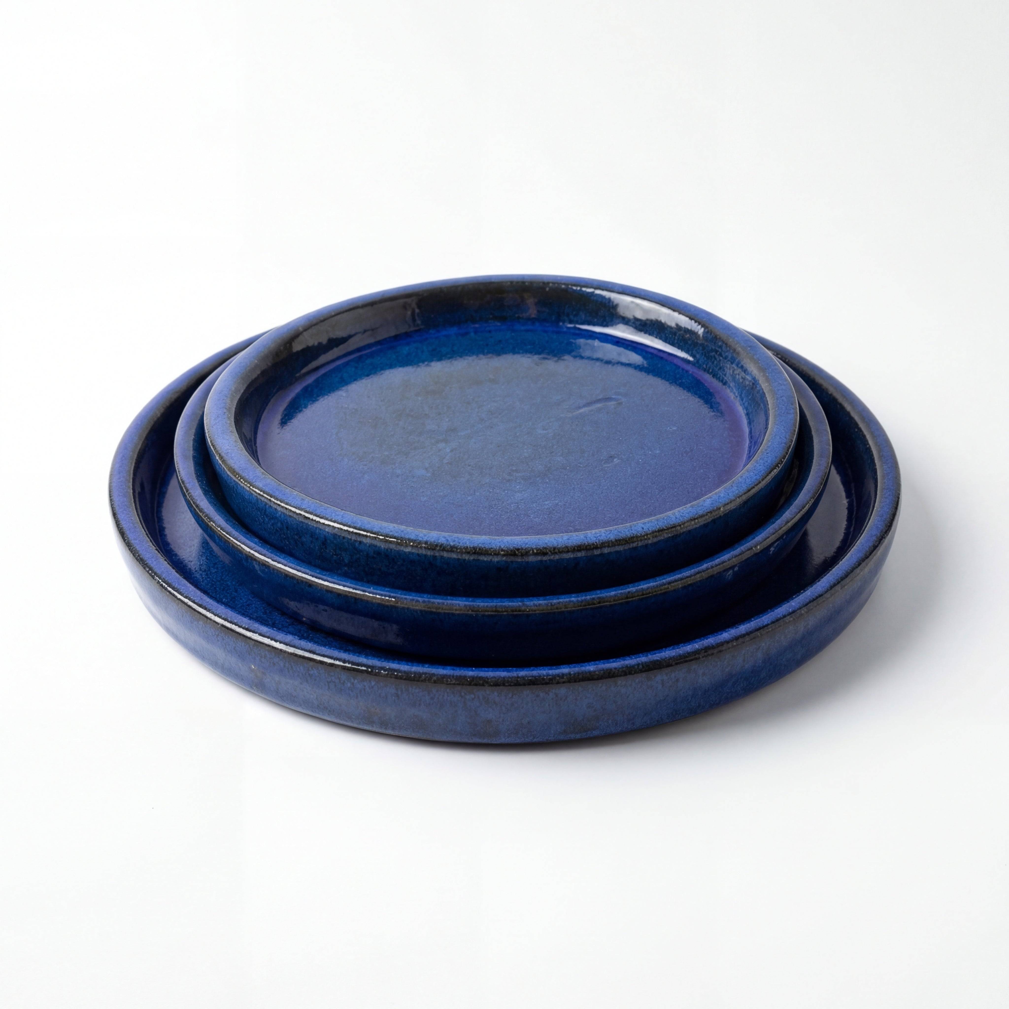 Provencelia - Soucoupe ronde 24cm bleu majorelle - Image 3