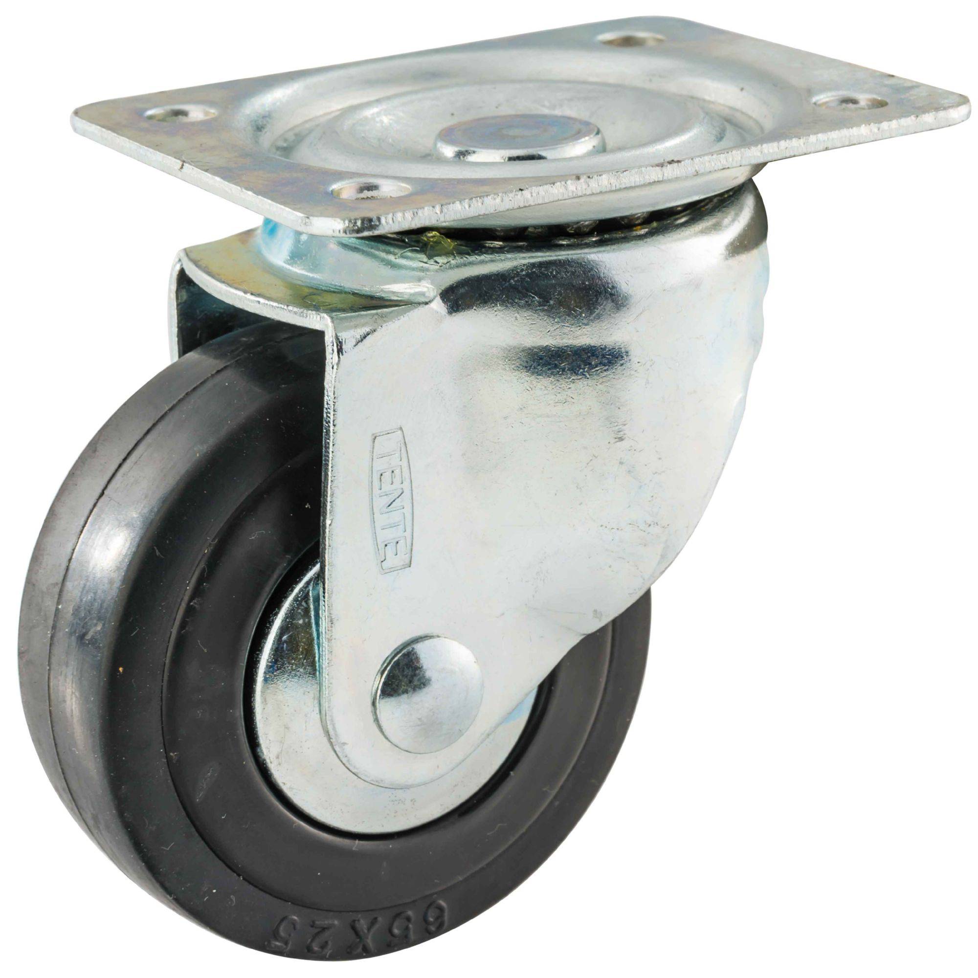 Roulette pivotante 65 mm Tente
