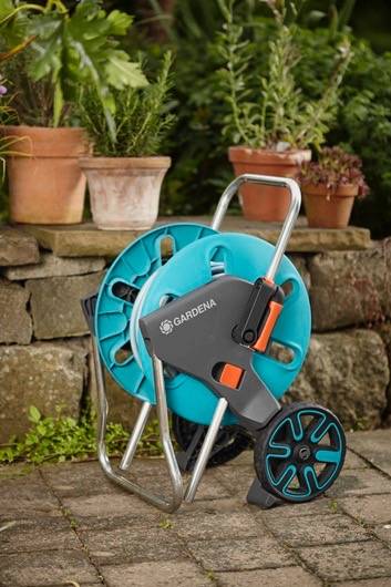 Gardena - Dévidoir d'arrosage sur roues Aquaroll M - équipé et monté Gardena - Imagen 10